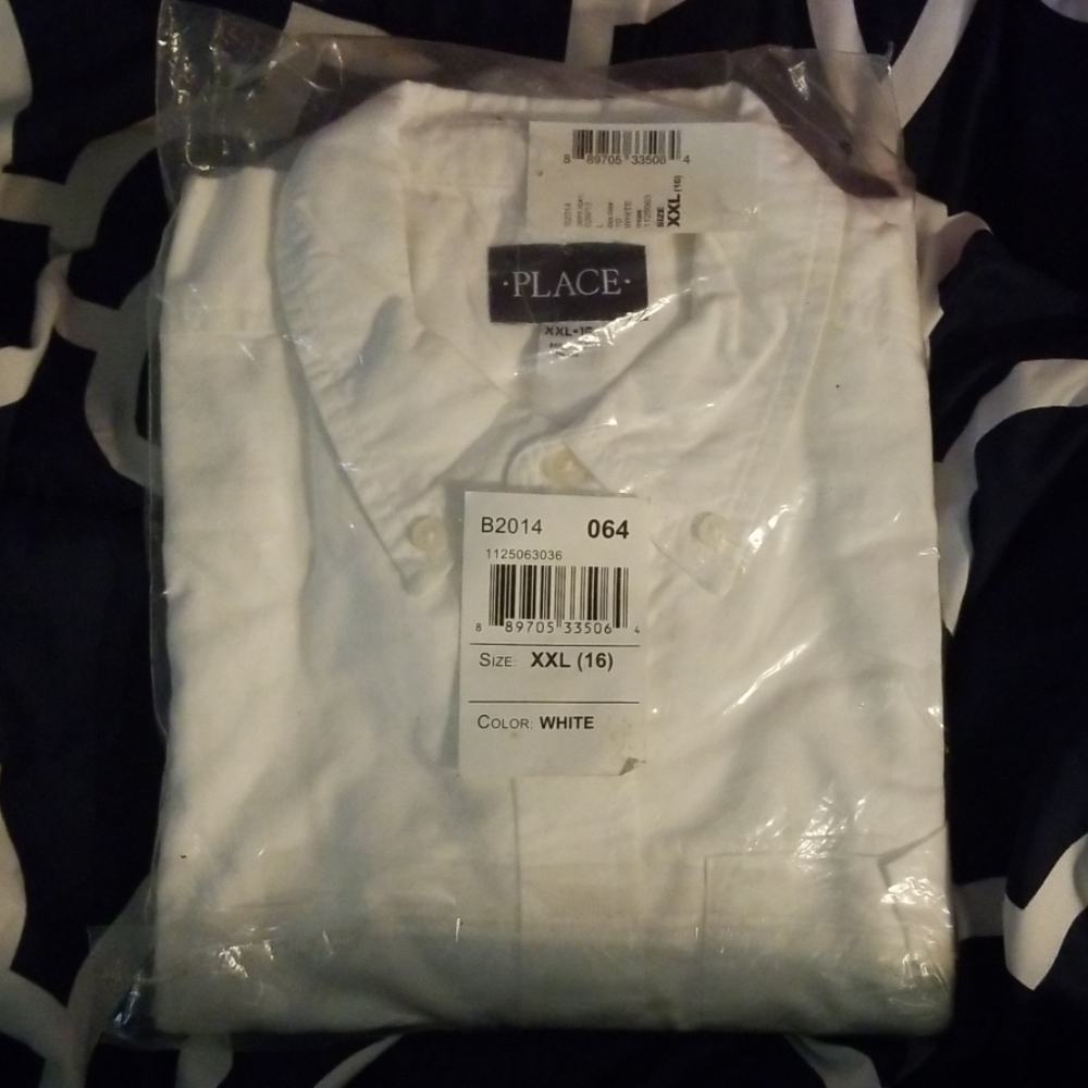 Childrens place boys long sleeve collared shirt
